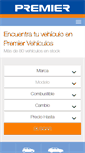 Mobile Screenshot of premiervehiculos.com